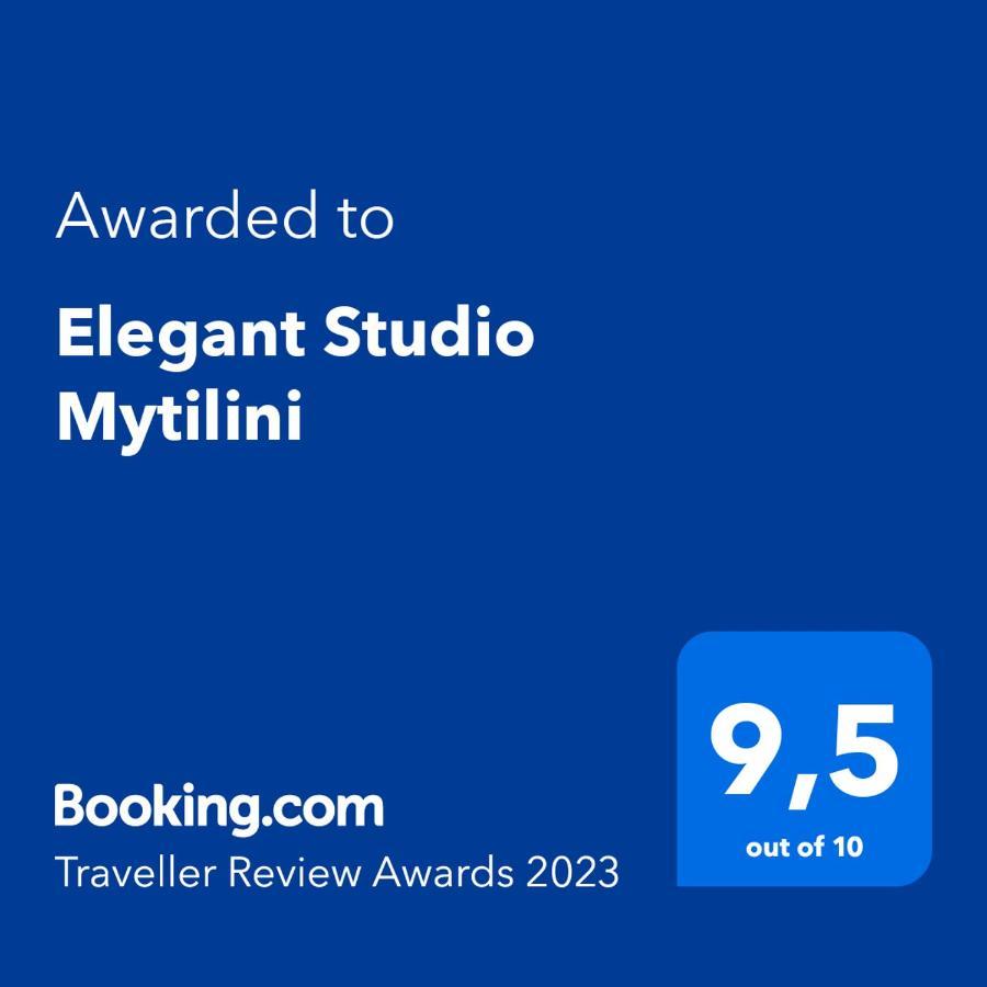Elegant Studio Mytilini Appartement Buitenkant foto